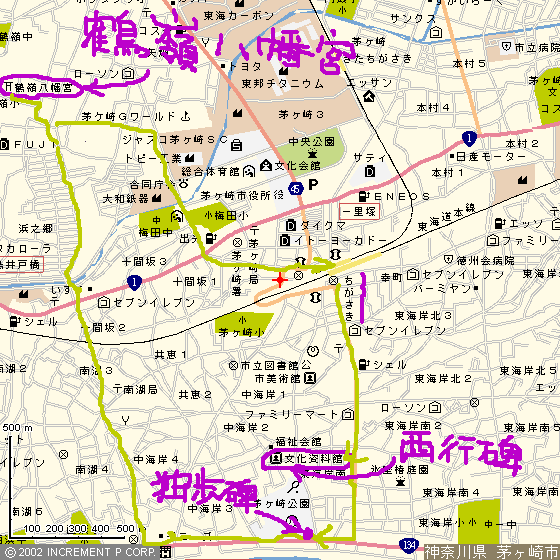 「茅ヶ崎 MAP」